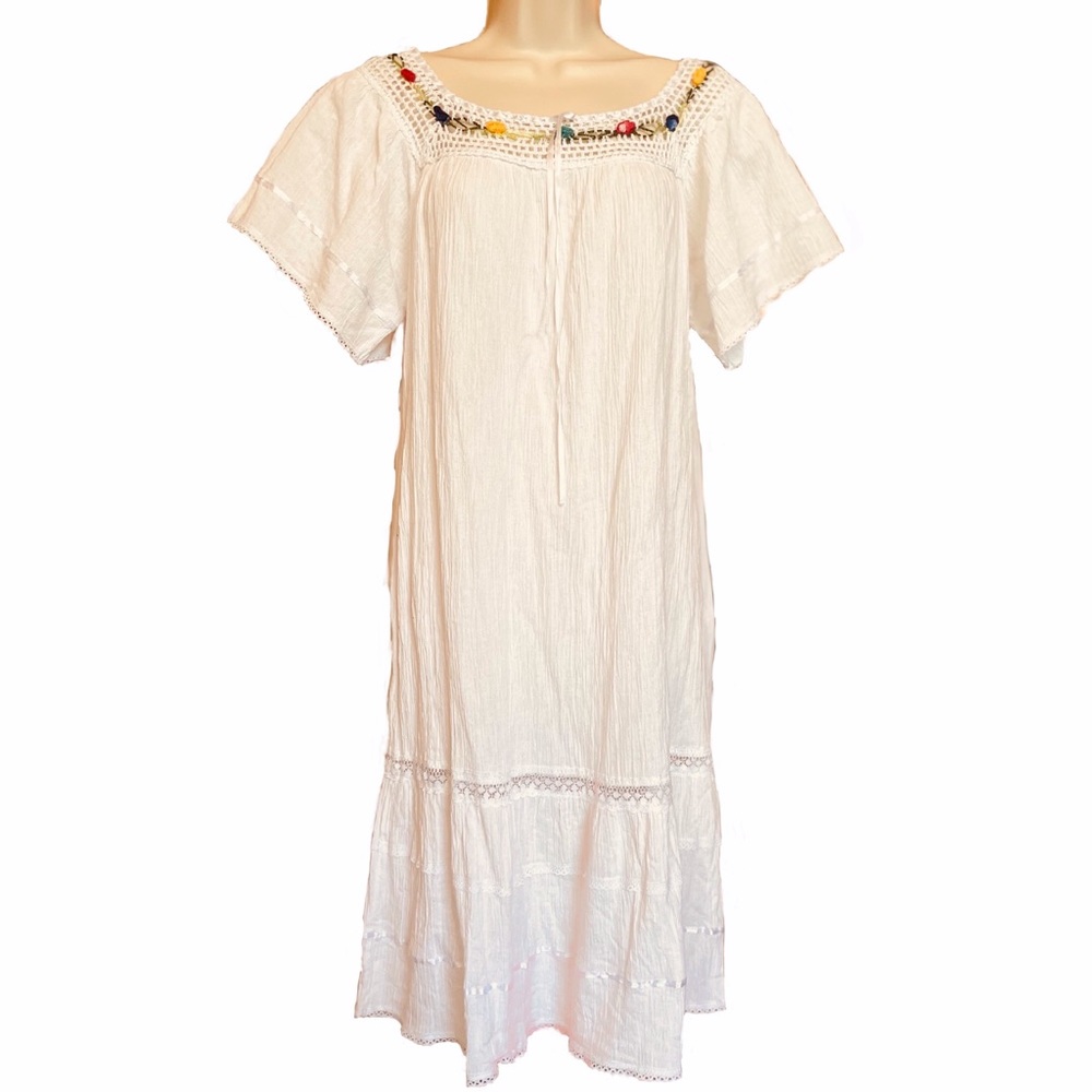 Handmade white dress